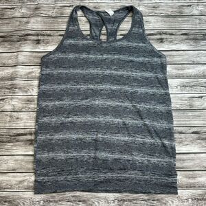 C9 by Champion Women's Athletic Tank Top Criss Cross Grey Gray XL Extra Large